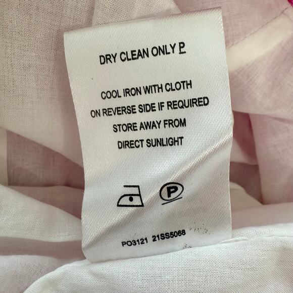 Aje Bungalow Sienna Dress Pink Gingham Halter Neck Maxi Gown US 4 - Picture 14 of 16